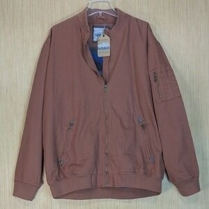 NWT Gioberti Bomber Jacket Outerwear Plaid Lined Casual Retro‎ Casual Men's XXL